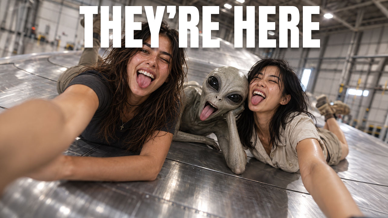 THE NIGHT BEFORE DISCLOSURE — Nari & Maddie vs Aliens